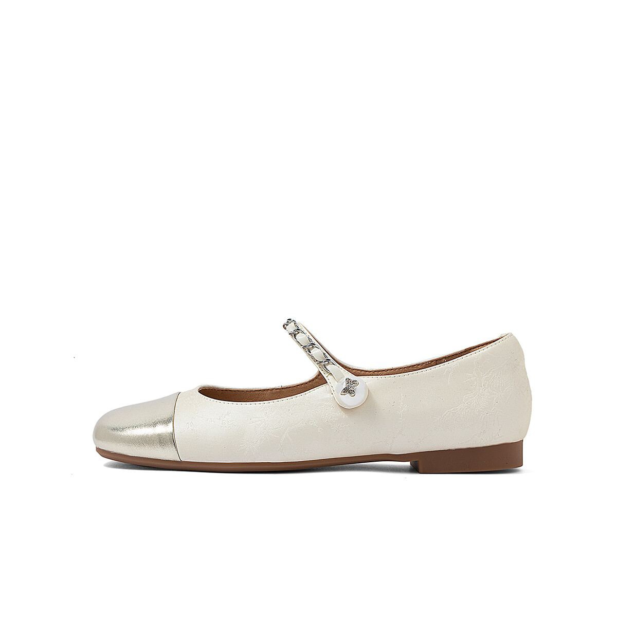 

Туфли Мэри Джейн женские Comely, цвет Off-white/gold