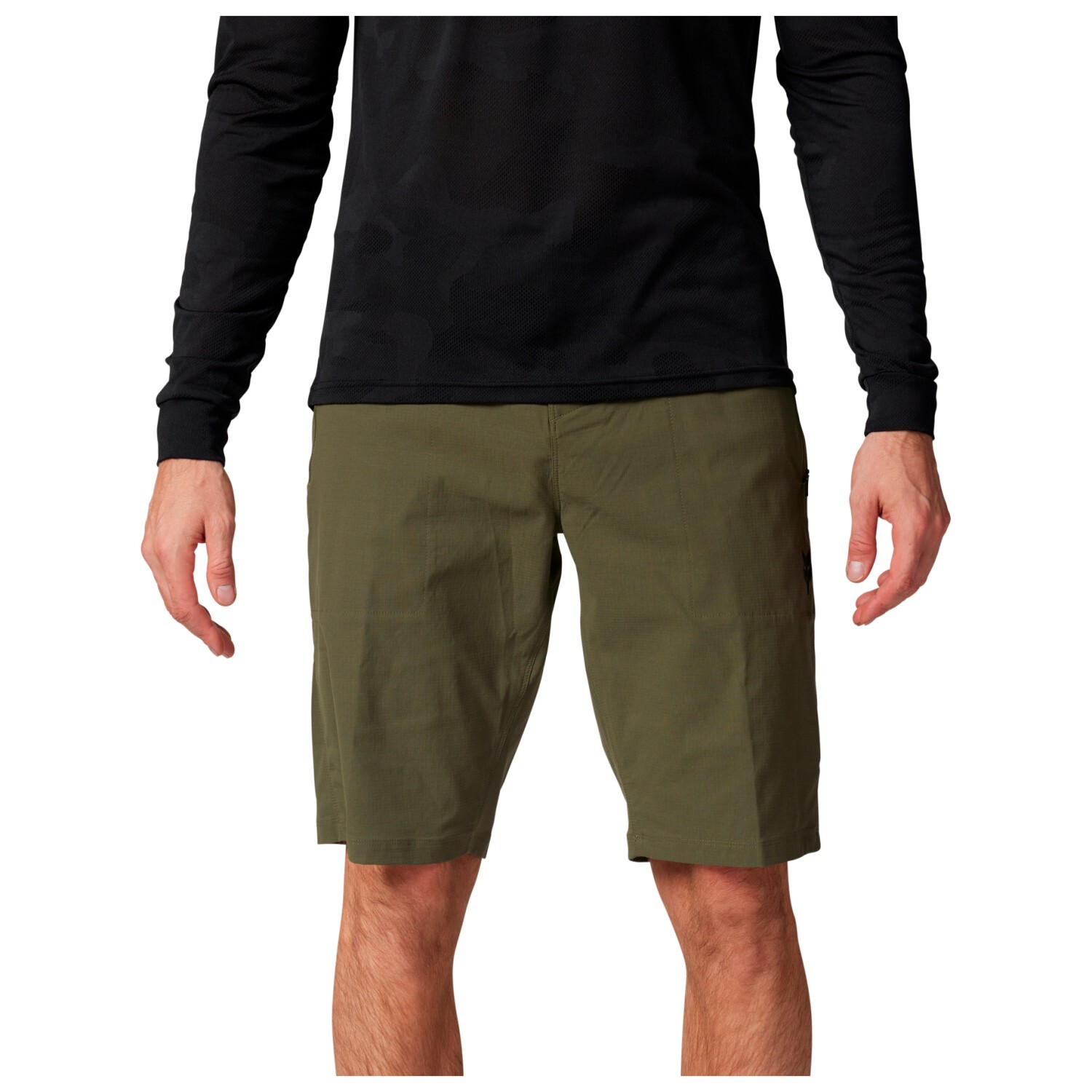 велосипедные шорты fox racing women s ranger short with liner цвет bark Велосипедные шорты Fox Racing Ranger Short, цвет Olive Green