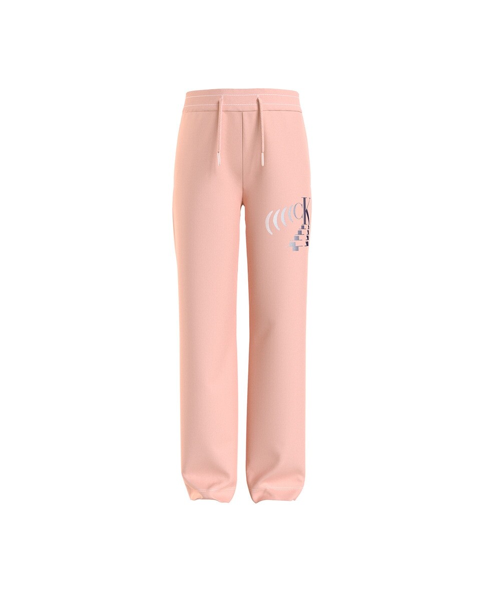 

Розовые спортивные штаны для девочки Calvin Klein, розовый
