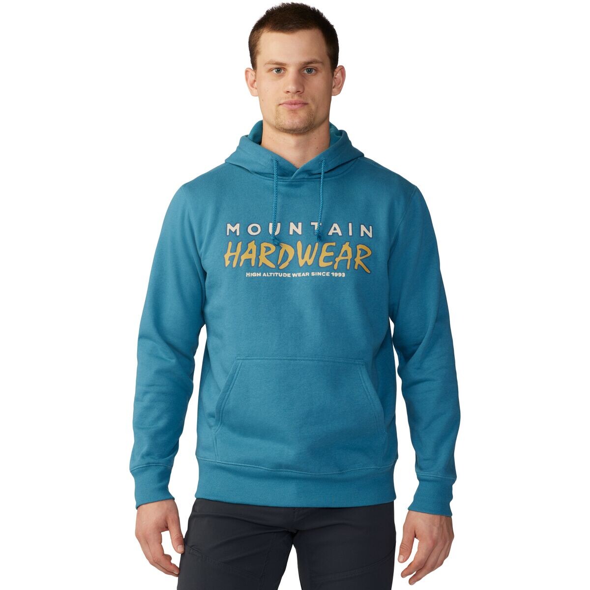 

Толстовка с логотипом 90s mhw Mountain Hardwear, цвет caspian