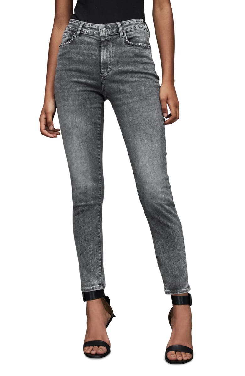 

Джинсы скинни Miller с заклепками ALLSAINTS