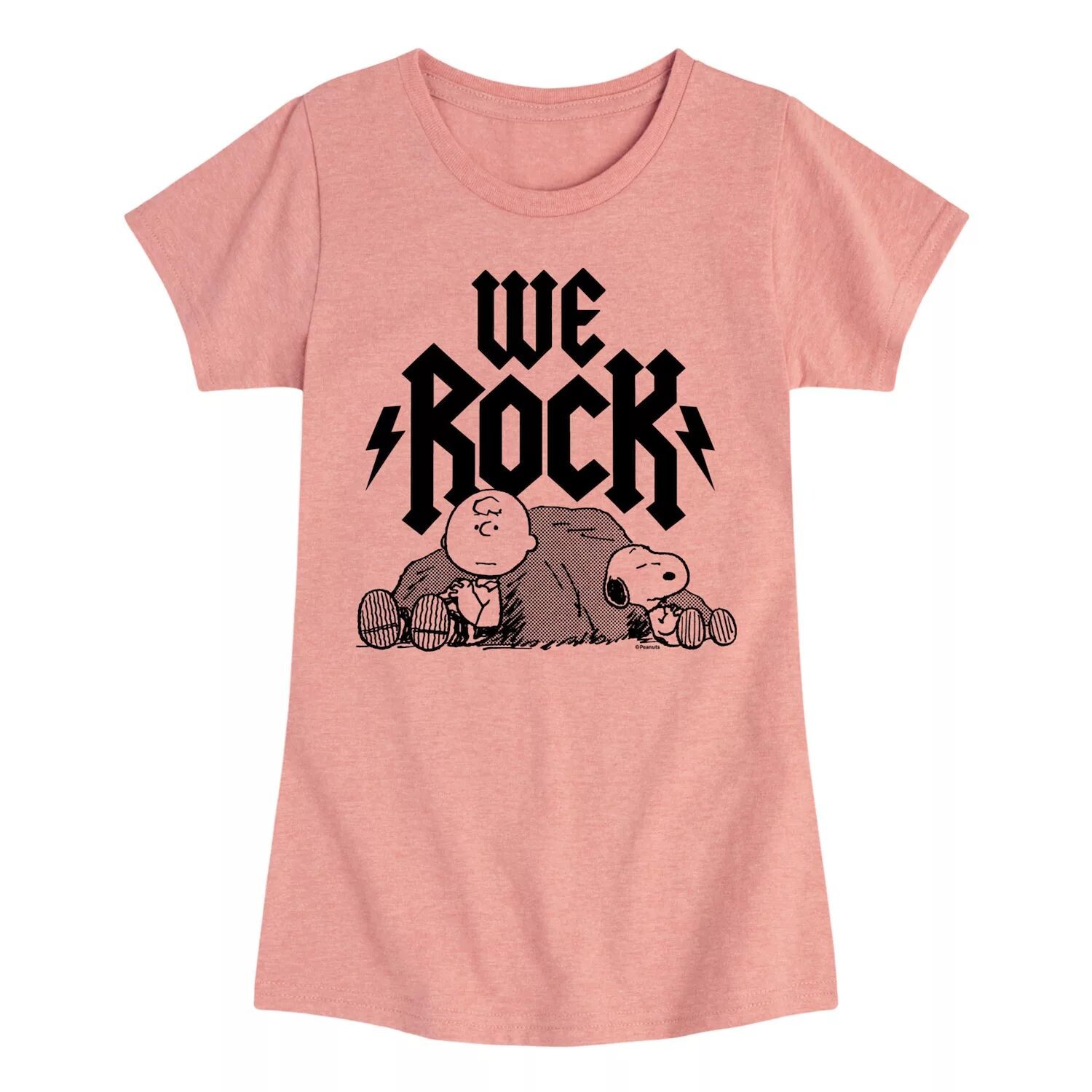 

Футболка с рисунком Peanuts We Rock для девочек 7–16 лет Licensed Character