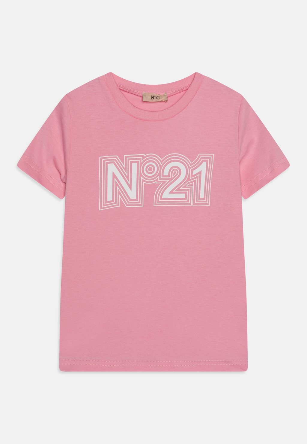 

Футболка с принтом Unisex N°21, цвет new candy pink