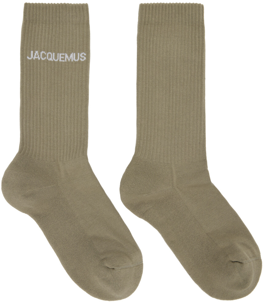 

Хаки Носки Le Chouchou Les Chaussettes Jacquemus Светлые