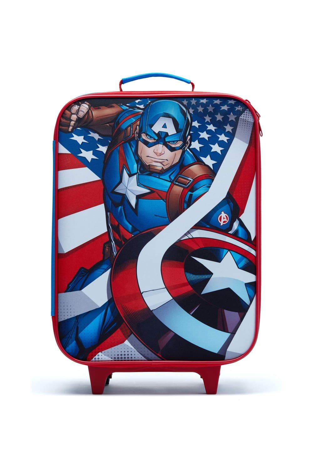 Детская сумка-тележка Avengers, синий наушники беспроводные tws marvel avengers капитан америка