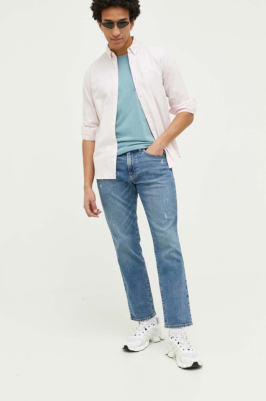 

Джинсы Abercrombie & Fitch Athletic Straight, синий
