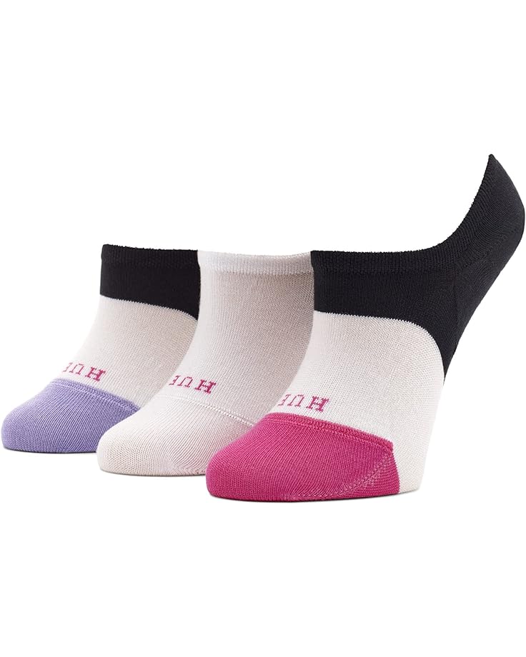 Носки HUE The Perfect Sneaker Liner 3-Pack, цвет Color-Block