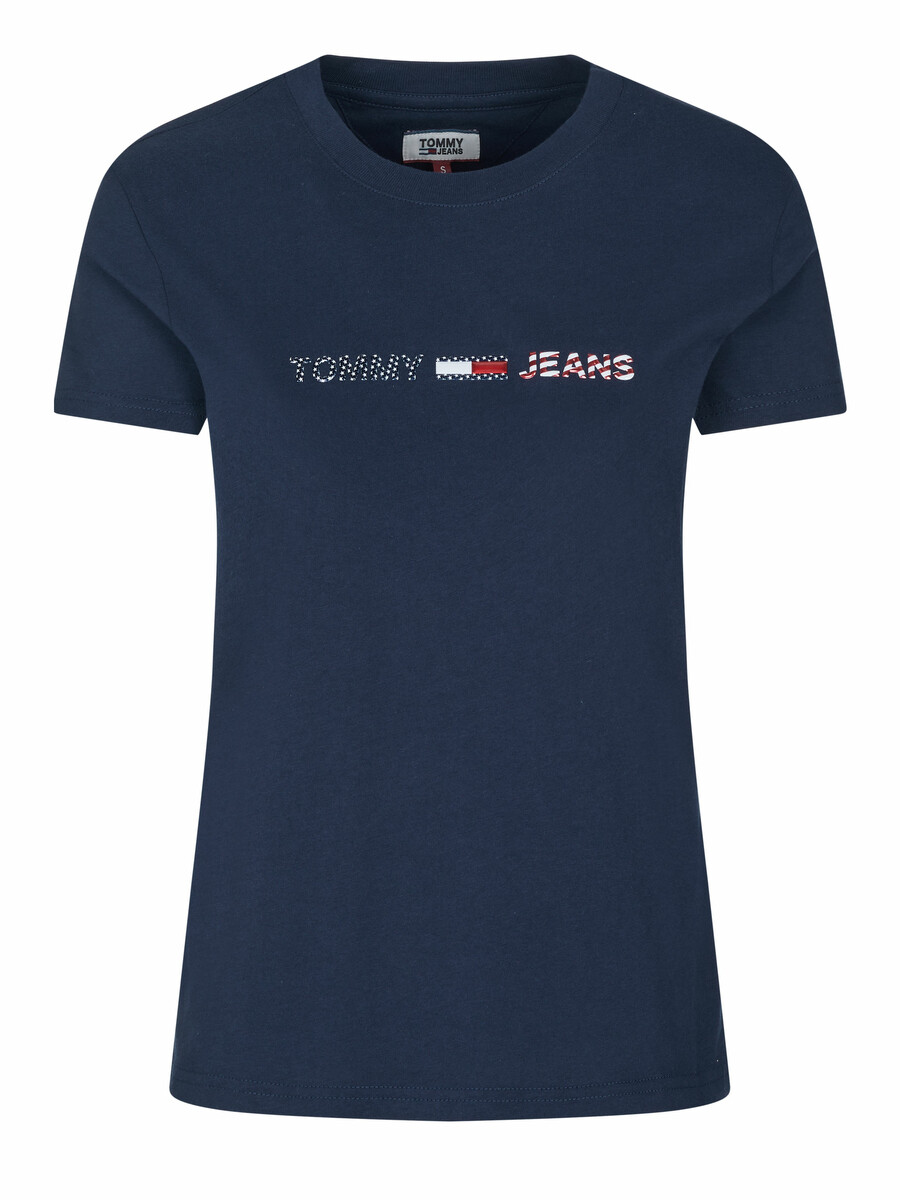 

Топ Tommy Hilfiger Jeans, темно-синий