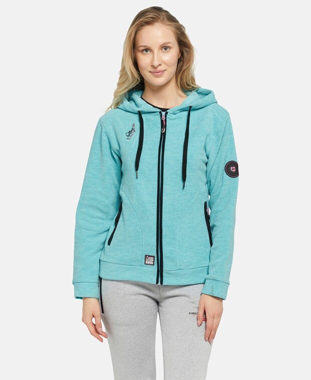 

Флисовая жилетка Geographical Norway, бирюзовый