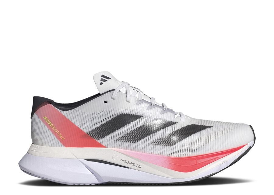 

Кроссовки adidas Wmns Adizero Boston 12, цвет White Aurora Solar Red