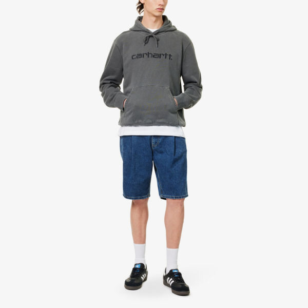 

Толстовка свободного кроя из хлопкового джерси с вышивкой duster Carhartt Wip, черный