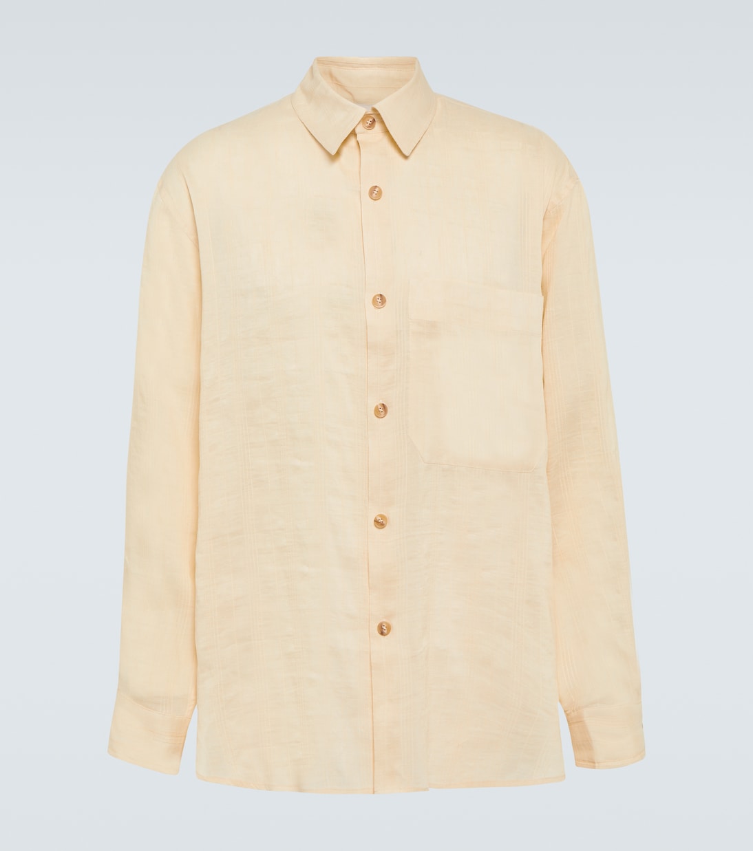 цена Полосатая рубашка из льна и шелка King & Tuckfield, мультиколор