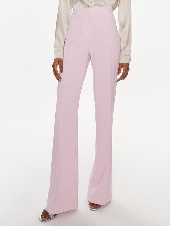 Тканевые брюки стандартного кроя Pinko, розовый