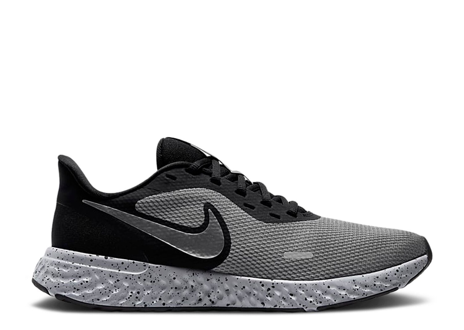 

Кроссовки Nike Revolution 5 Premium 'Black Chrome', серый