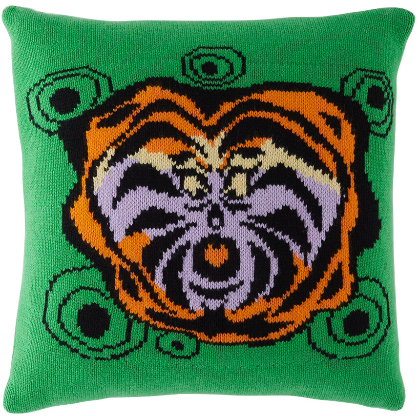 

Квадратная подушка Green Tiger Swirl The Elder Statesman