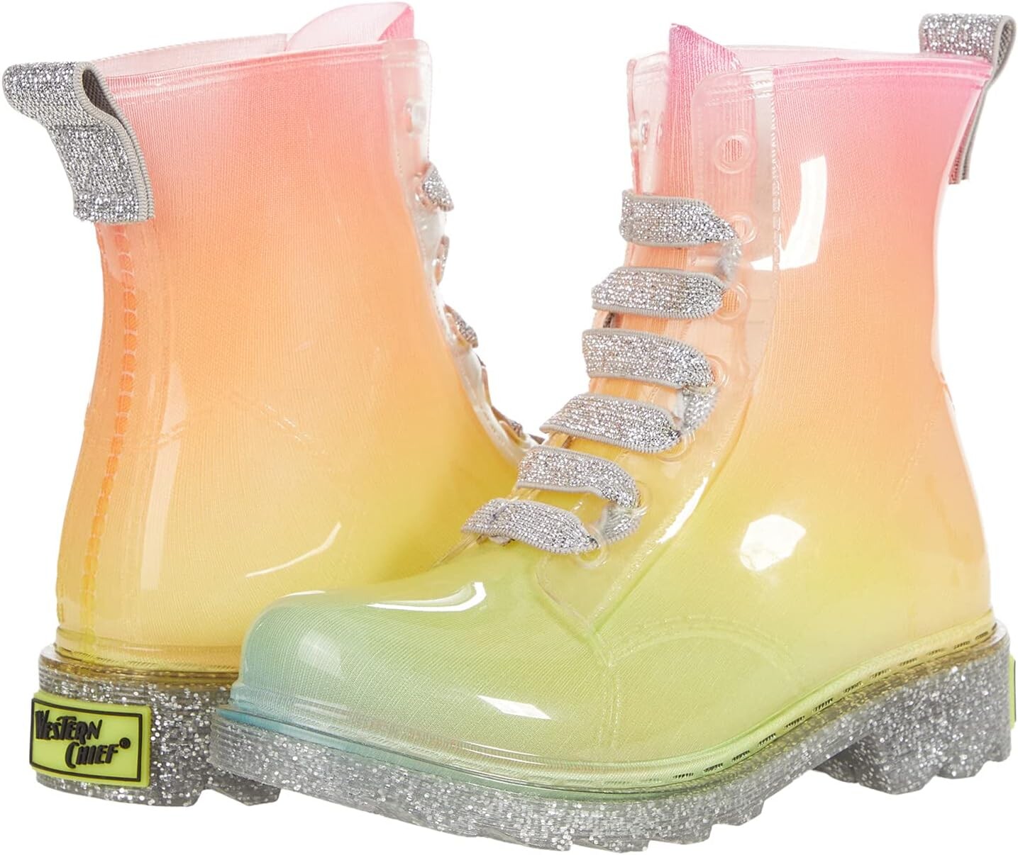 

Ботинки Western Chief Kids Combat PVC Boot, разноцветный