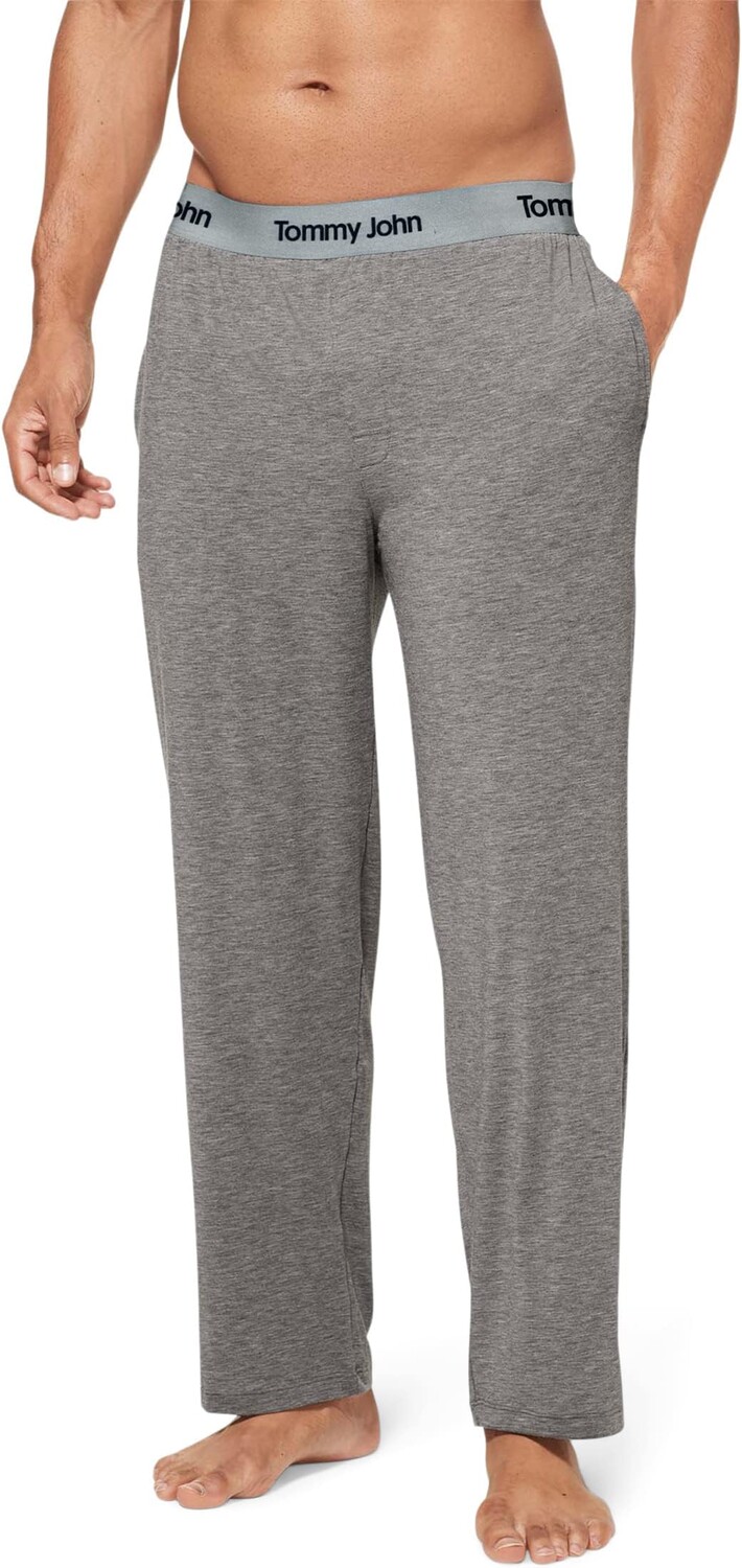 

Брюки для отдыха/пижамы Second Skin Tommy John, цвет Medium Heather Grey