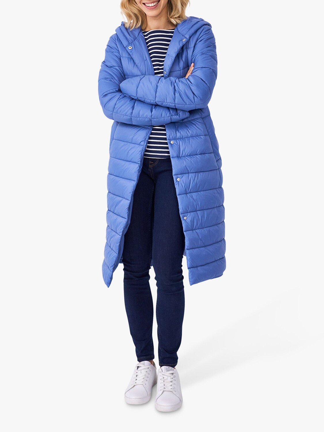 

Куртка-пуховик Crew Clothing, синий