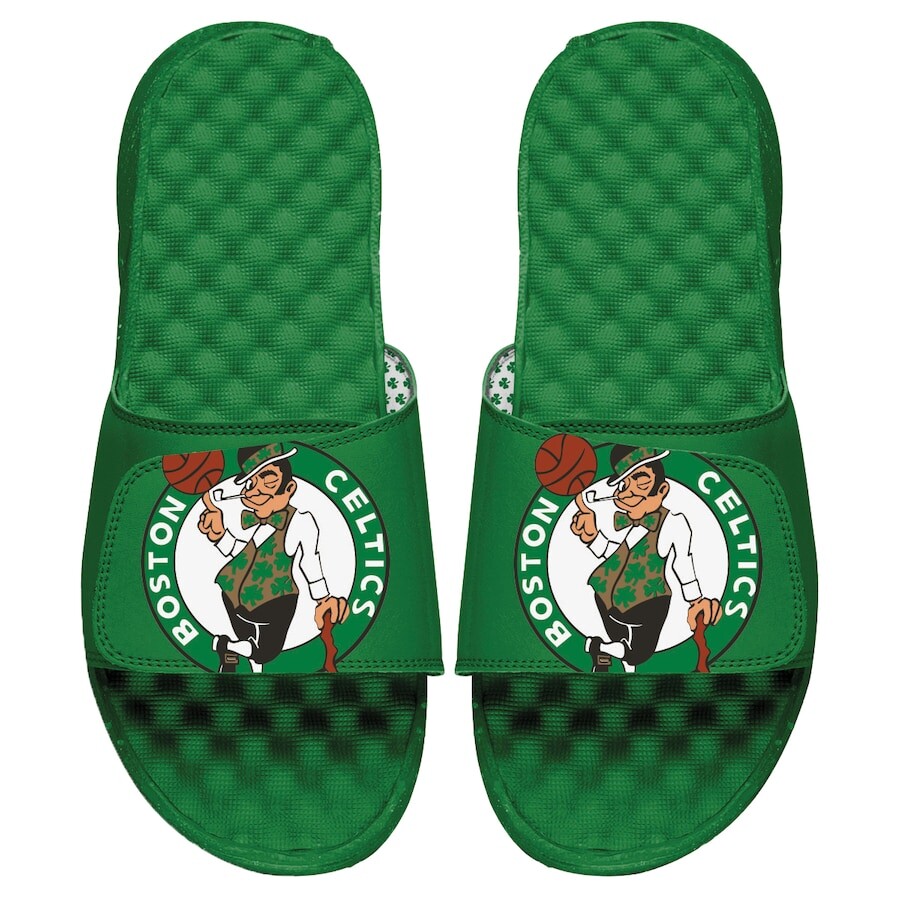 

Шлепанцы ISlide Boston Celtics, зеленый