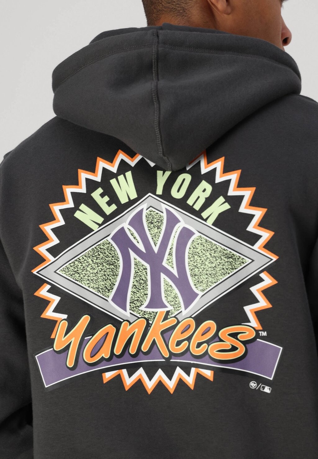 

Толстовка с капюшоном NEW YORK YANKEES I '47, темно-серый