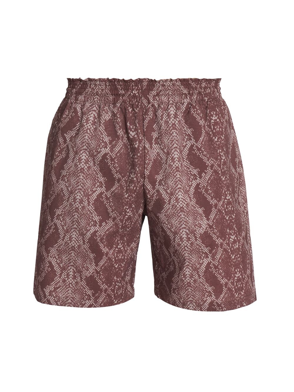 

Шорты с принтом Webble Python Acne Studios, красный