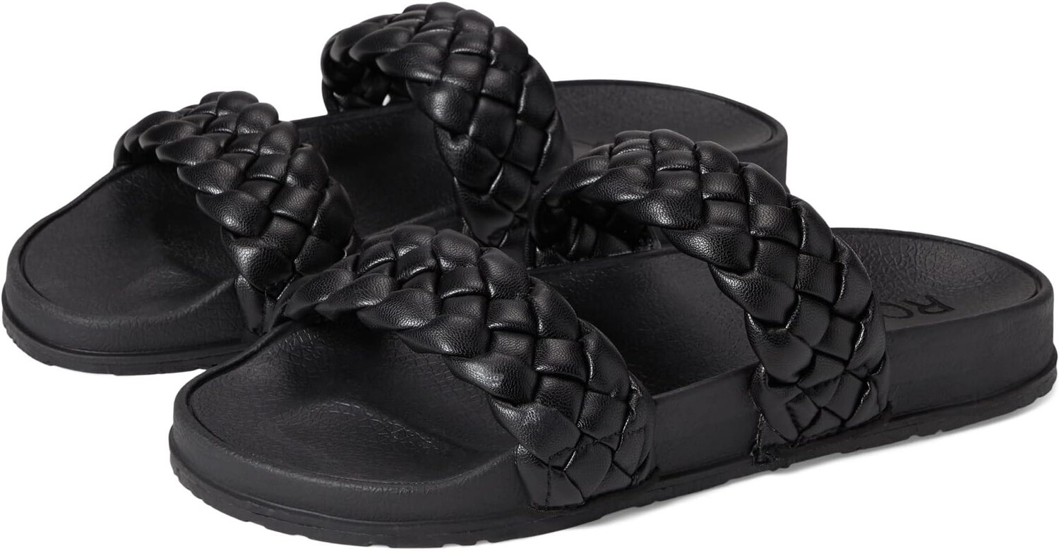 

Сандалии Roxy Slippy Braided, черный