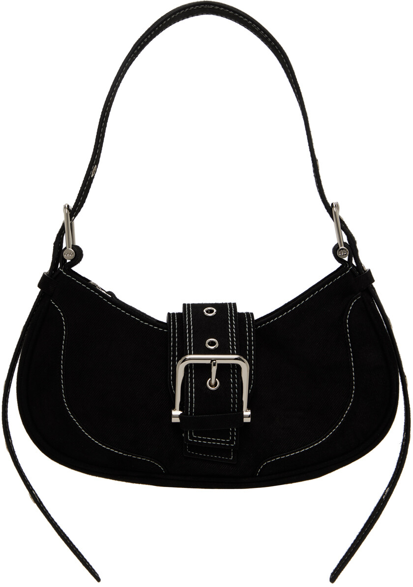 

Черная сумка через плечо Osoi, цвет Denim black
