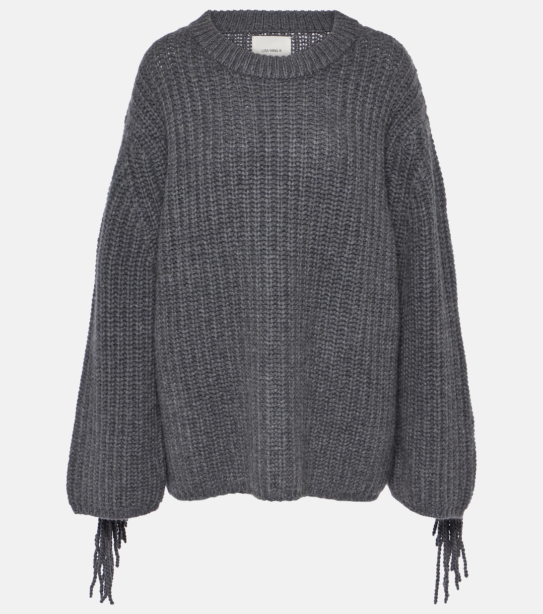 цена Кашемировый свитер hilma с бахромой Lisa Yang, серый