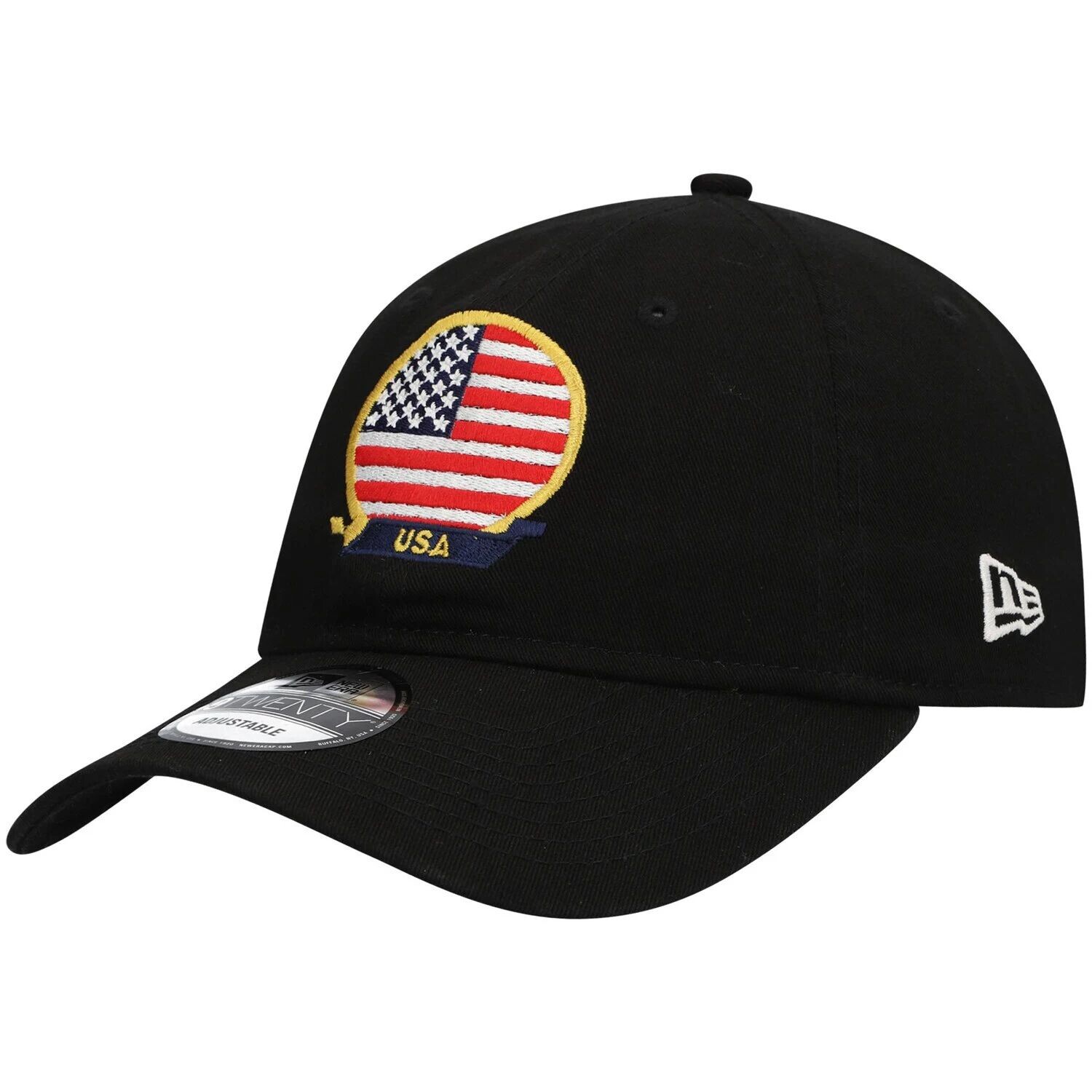 

Мужская регулируемая кепка New Era Black USMNT Gold Cup Team 9TWENTY