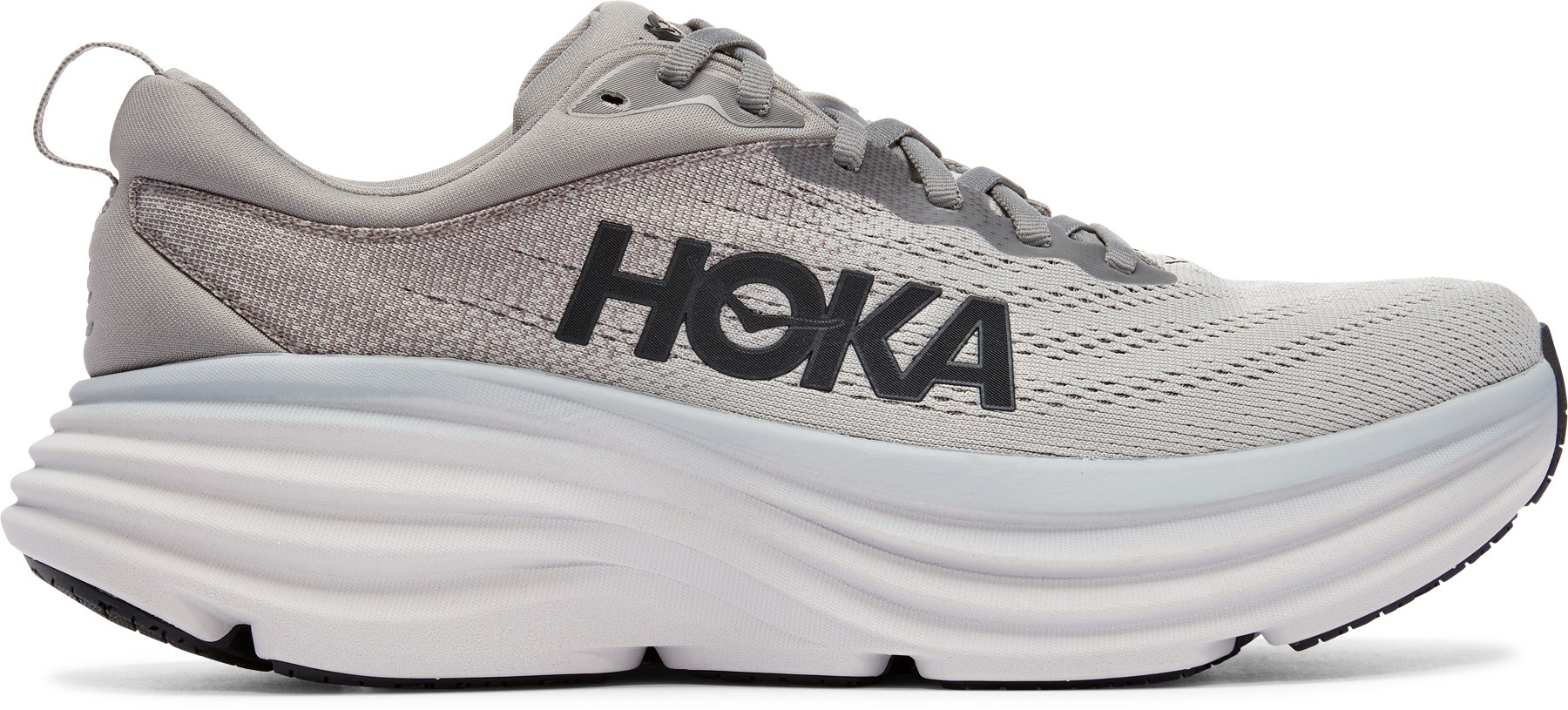 Кроссовки для шоссейного бега Bondi 8 – мужские HOKA, серый