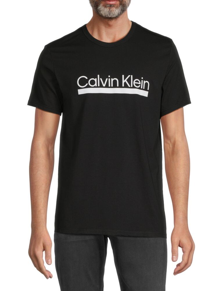 

Футболка с логотипом Chill Calvin Klein, черный