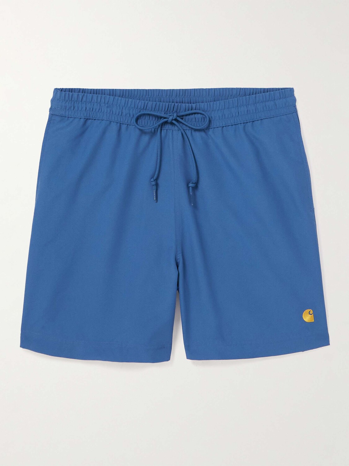 

Прямые шорты для плавания средней длины CARHARTT WIP, синий