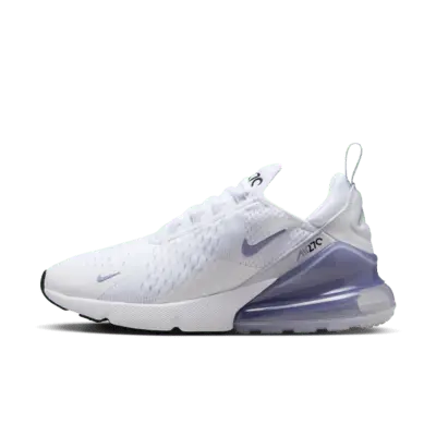 

Кроссовки Nike Air Max 270, цвет White/Football Grey/White/Blue Whisper