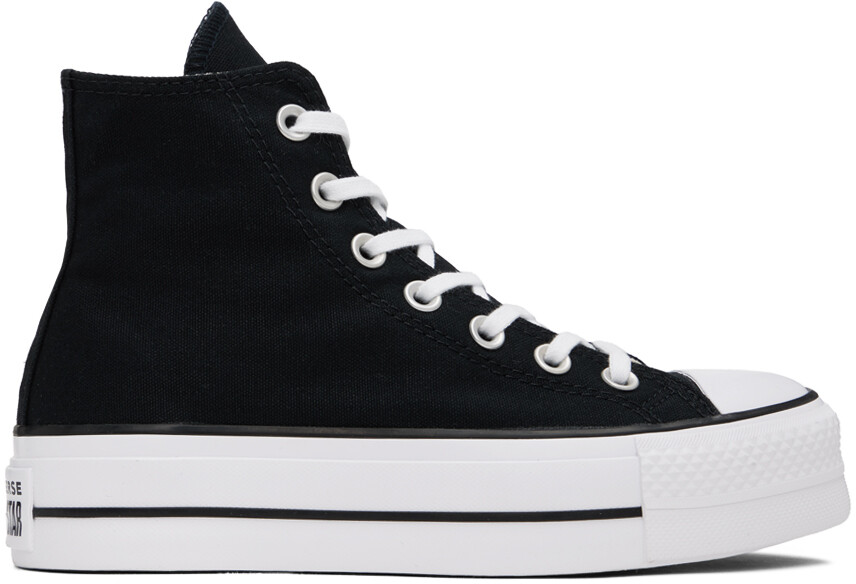 

Черные кроссовки на платформе Chuck Taylor Converse, Черный, Черные кроссовки на платформе Chuck Taylor Converse