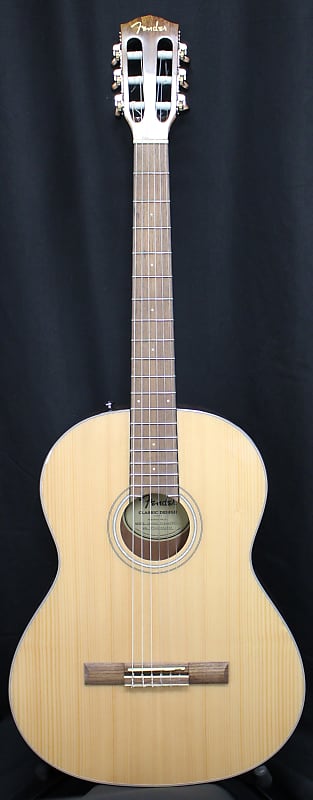 Акустическая гитара Fender CN60S Nylon Classical Acoustic Guitar Natural классическая гитара с аксессуарами fender esc 80 classical natural bundle 2