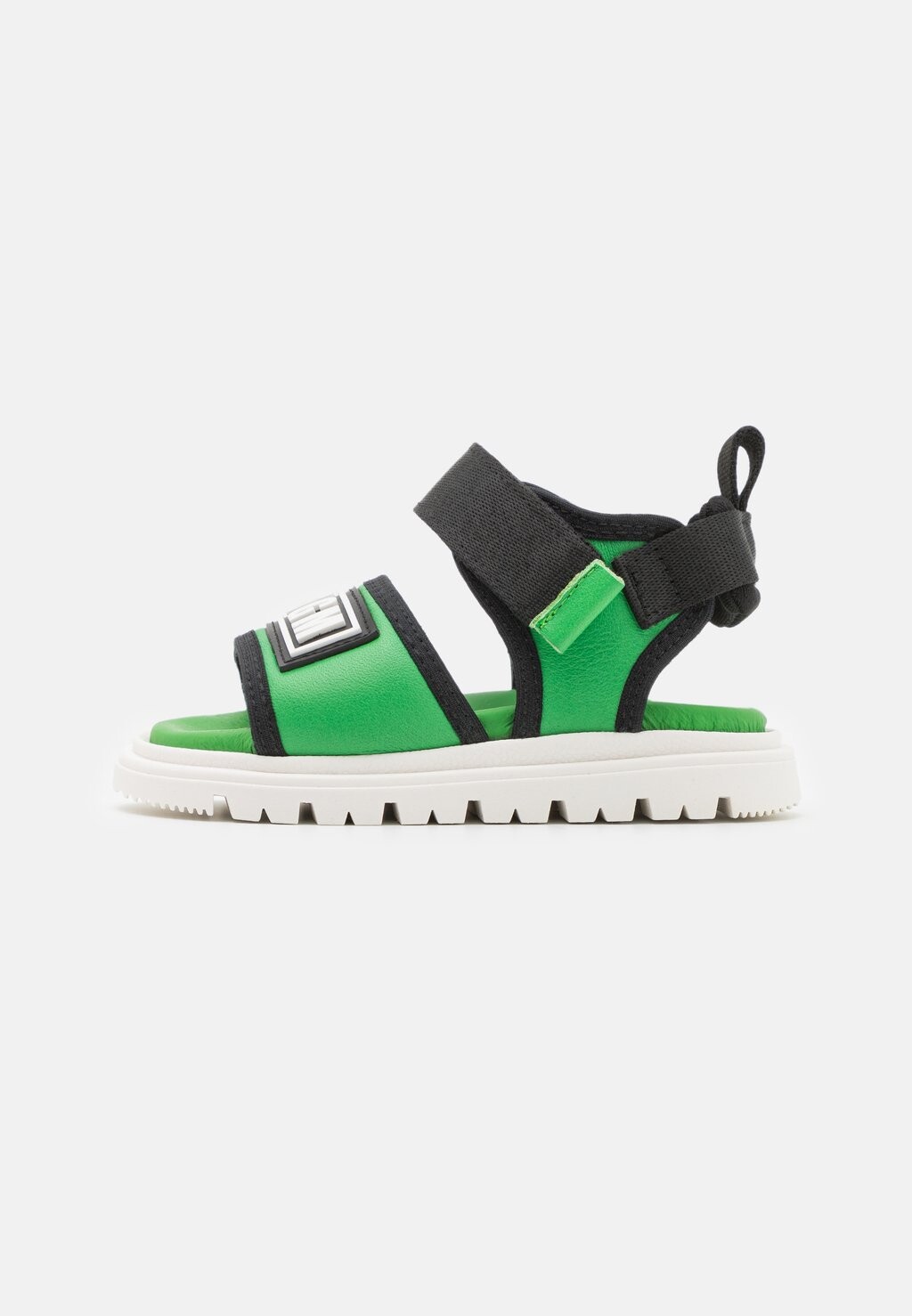 

Сандалии с ремешком UNISEX MSGM, цвет black/green