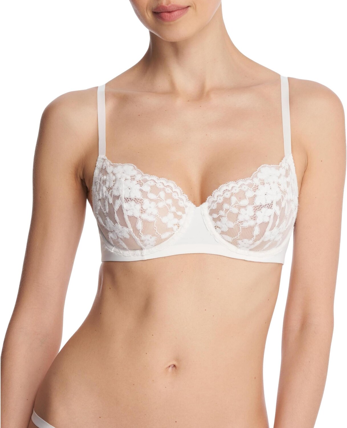 

Бюстгальтер на косточках Plush Romance Balconette Natori, цвет Light Ivory