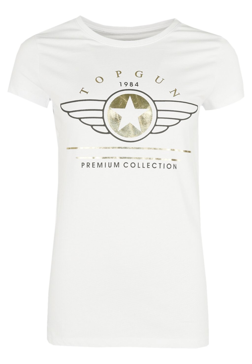 

Футболка с принтом MIT AUFSCHRIFT TOP GUN, цвет white