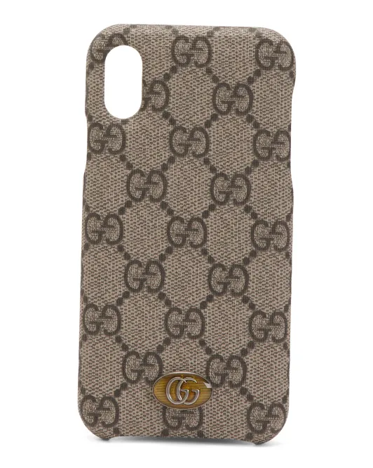 

Чехол для мобильного телефона Iphone X Xs Gucci, бежевый