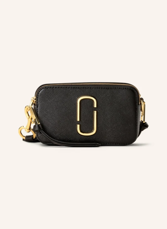 

Сумка на плечо из сафьяновой кожи snapshot Marc Jacobs, черный