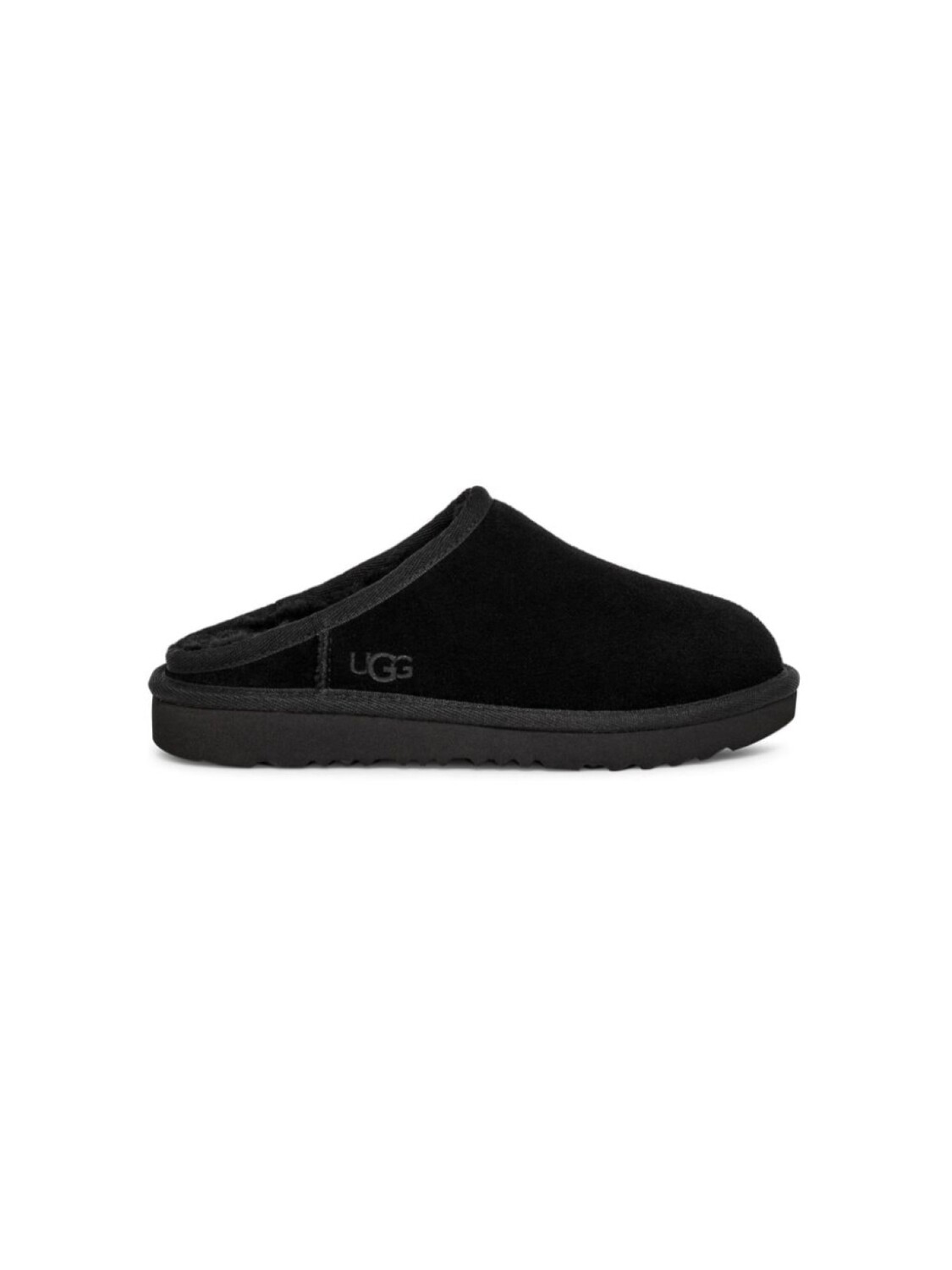 

Тапочки Tazz из замши UGG Kids, черный