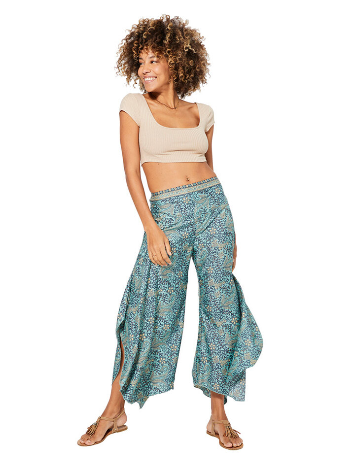

Брюки Aller Simplement Hose, цвет Hellblau/Beige