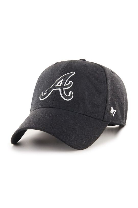 

Кепка MLB Atlanta Braves 47brand, черный