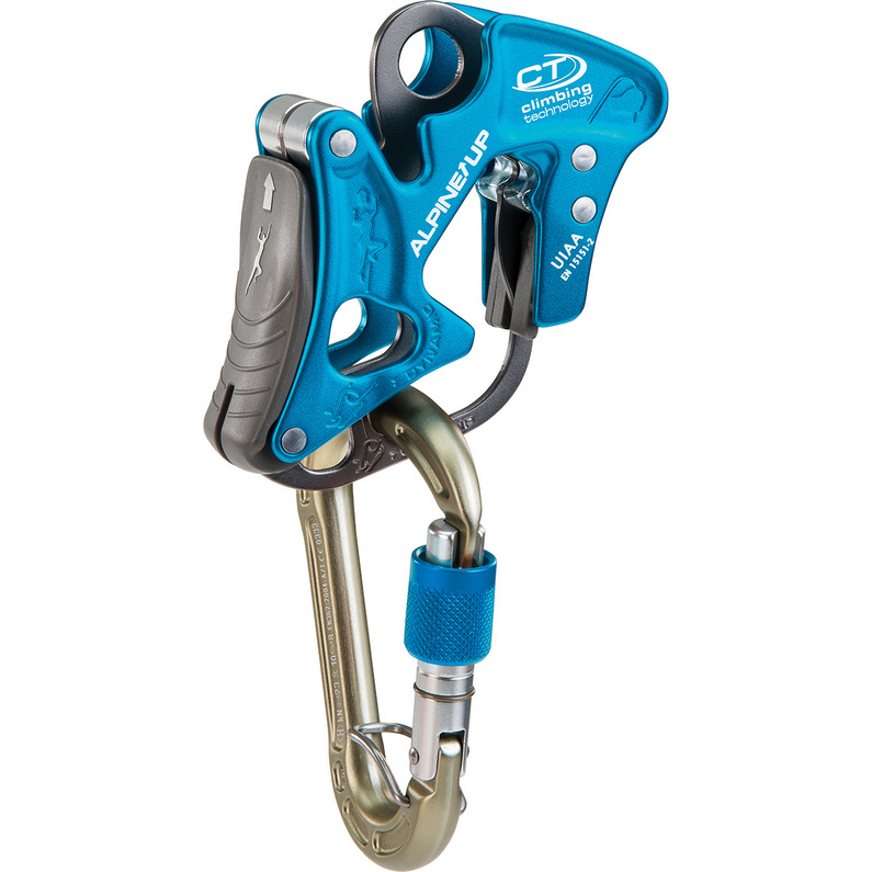 Комплект страховочных устройств Alpine-up Kit Climbing Technology, синий страховочное устройство climbing technology click up kit blue
