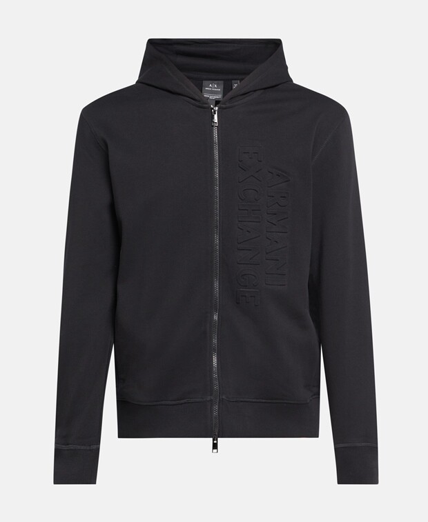 

Толстовка с капюшоном Armani Exchange, черный