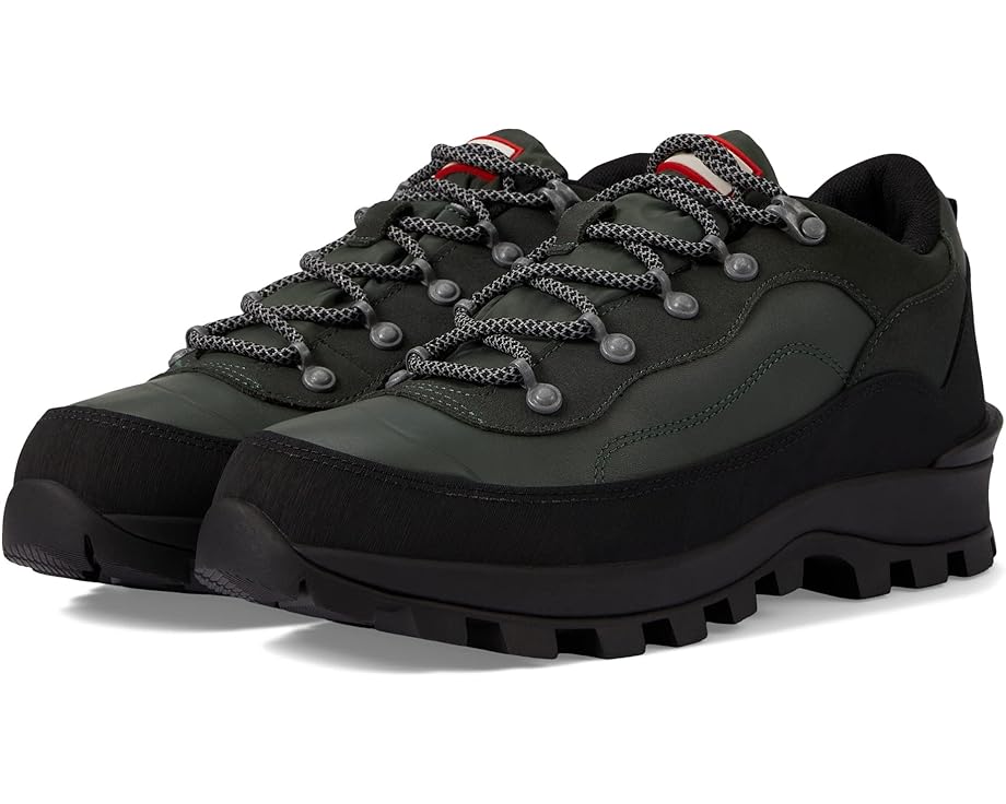 Кроссовки Hunter Explorer Leather Shoe, цвет Olive/Black