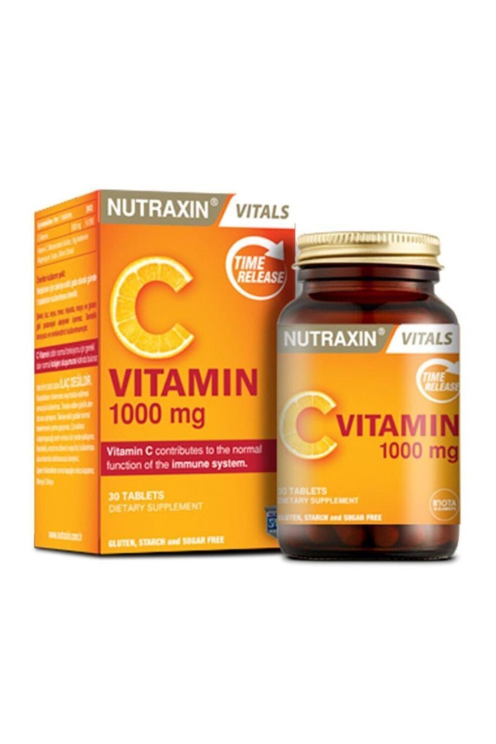 

Nutraxin Витамин С 1000 мг 30 таблеток