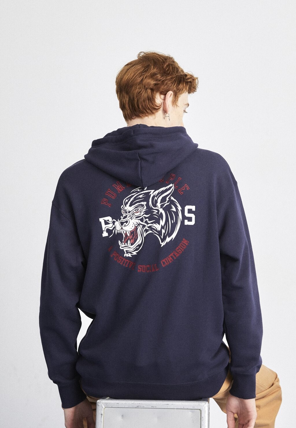 

Толстовка STAPLE HOODIE Puma, темно-синий