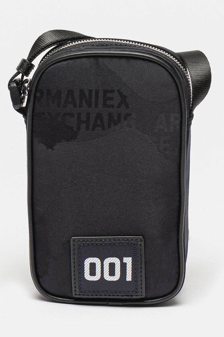 

Сумка из экокожи Armani Exchange, синий
