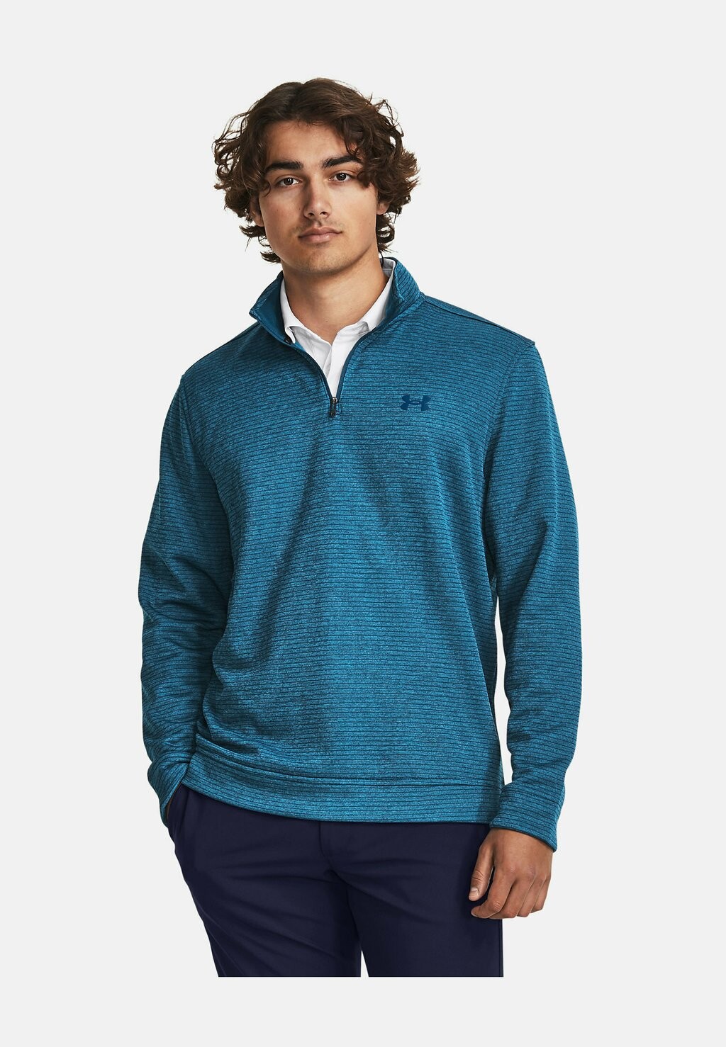 

Толстовка флисовая WARMUP STORM Under Armour, университетский синий